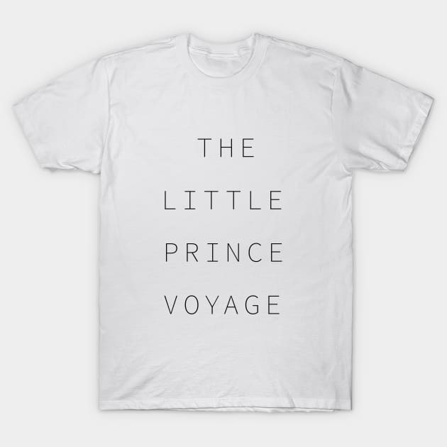 The little prince voyage T-Shirt by Yuuki Jia